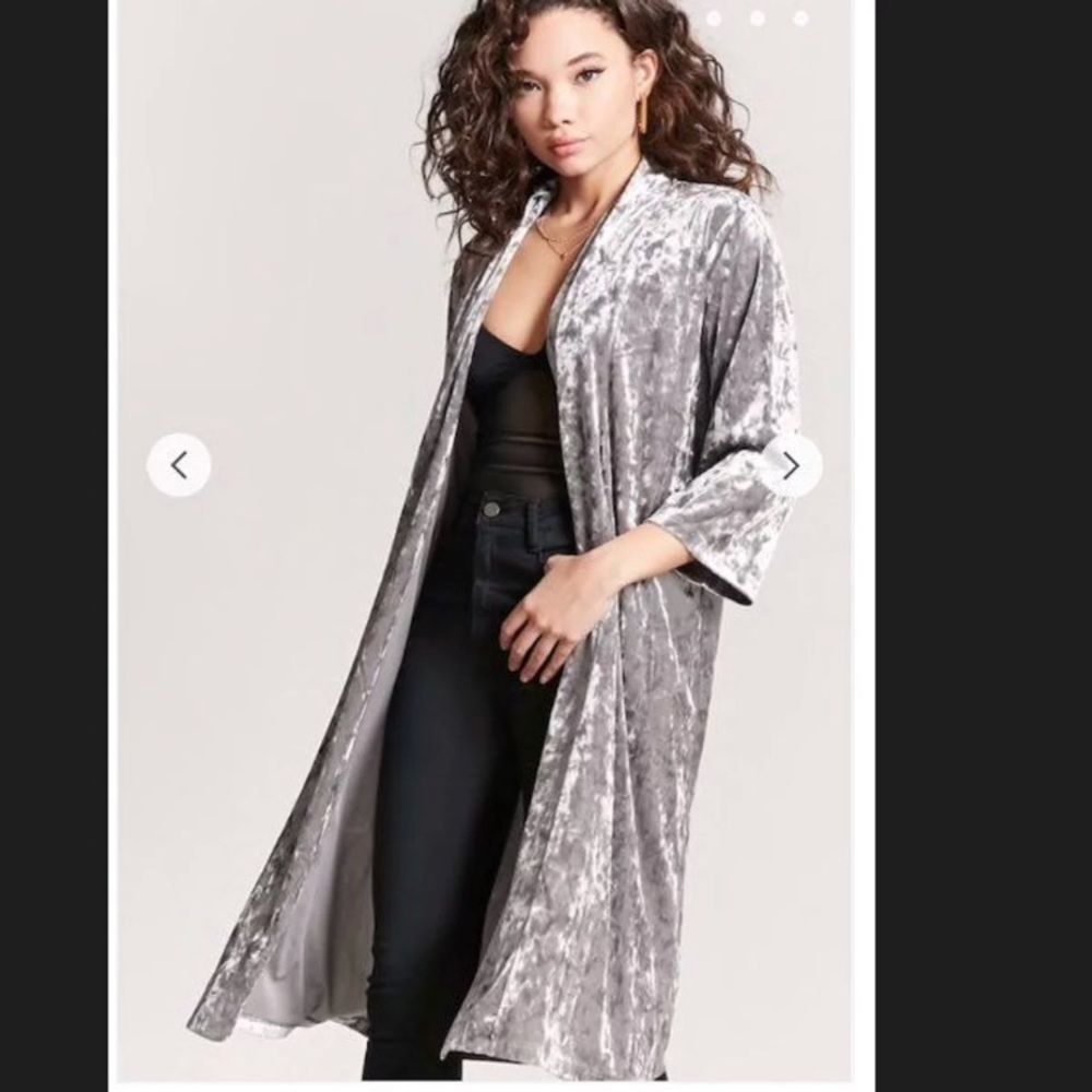 Velvet kimono